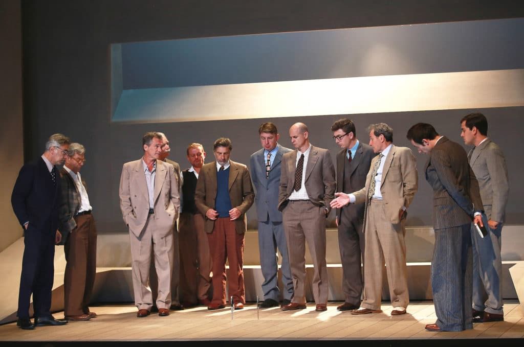 12 Angry Men at the Hebertot Theater